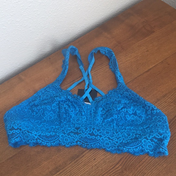 L&B Flower lace detail bralette strappy back - Picture 5 of 7